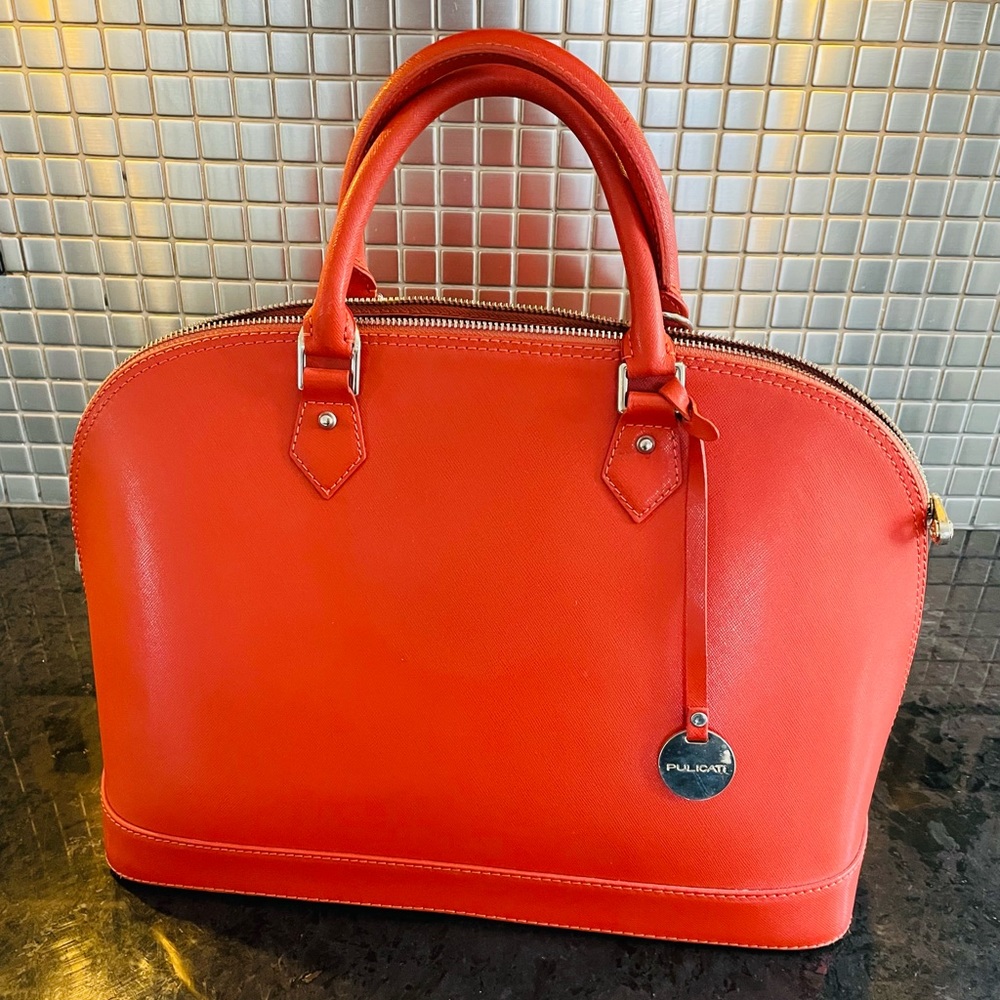 Pulicati Italy Leather Satchel